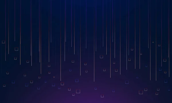 Fondo Abstracto Lluvia Píxeles Ilustración Vectorial — Archivo Imágenes Vectoriales