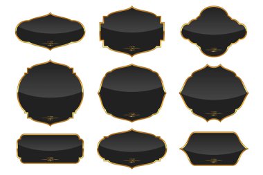 Retro Vintage Rozetleri ve Etiketleri