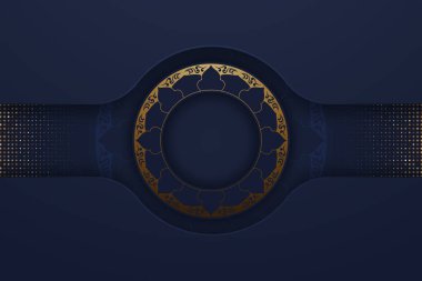 Soyut biçimli modern lacivert arkaplan