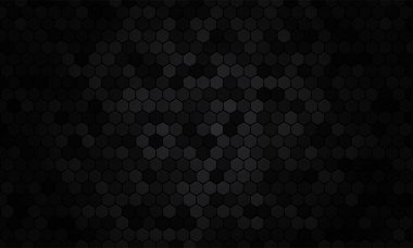 Soyut siyah doku arkaplan altıgeniName