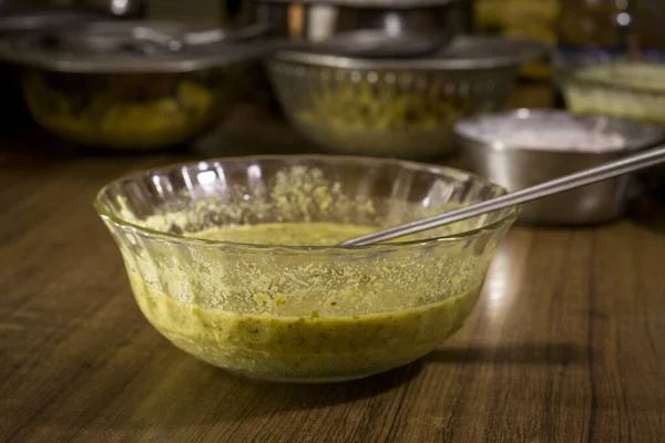Grönsaksparippu Curry Kerala Stil Välsmakande Curry — Stockfoto