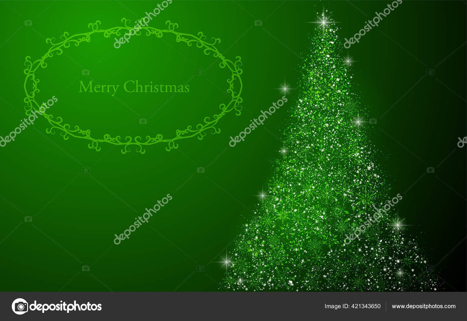 フレームでクリスマスのイメージ背景素材をグリッター ストックベクター C T K M フレームでクリスマスのイメージ背景素材をグリッター ストックベクター C T K M