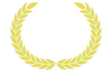 Defne çelengi manşet dekorasyonu.