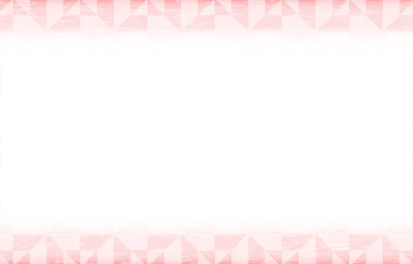Material Fundo Pink Japanese Pattern Frame —  Vetores de Stock