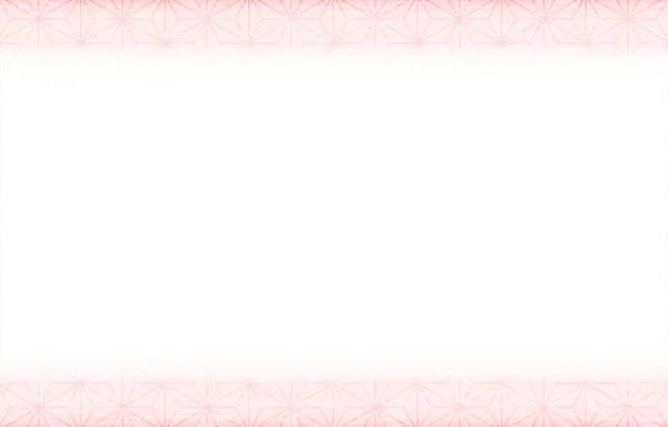 Material Fondo Marco Patrón Japonés Rosa — Vector de stock