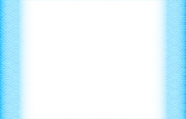 Arkaplan materyali: Mavi Japon desen çerçevesi