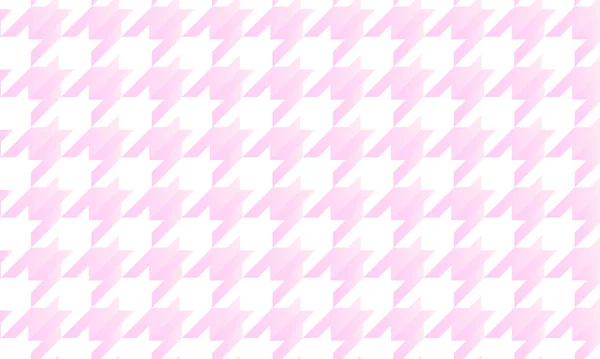 Gradação Rosa Padrão Japonês Houndstooth Verificação — Vetor de Stock