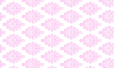 Pembe desenli Japon deseni Kikubishi