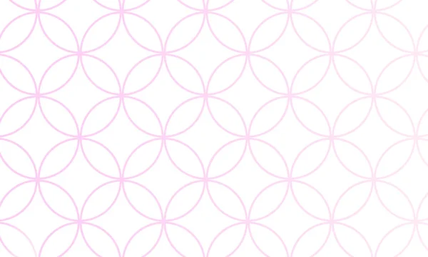 Pink Gradation Japanese Pattern Cloisonne — Stock Vector