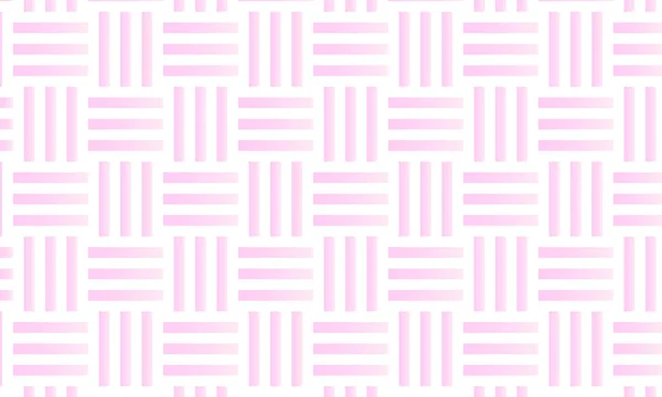 Pinkfarbene Abstufung Japanisches Muster Drei Pause — Stockvektor