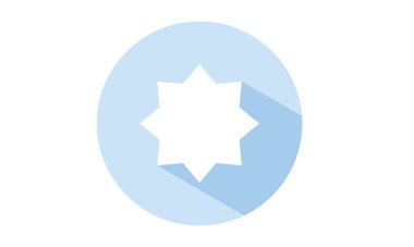 Mavi gölgeli daire simgesi, mantar