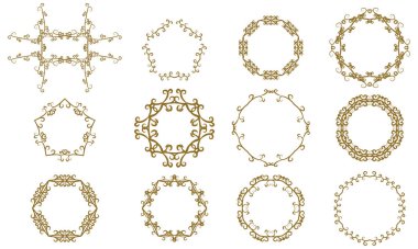 Gotik biçim çerçeve 12.