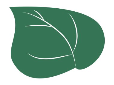 Yeşil yaprak çerçeve malzeme