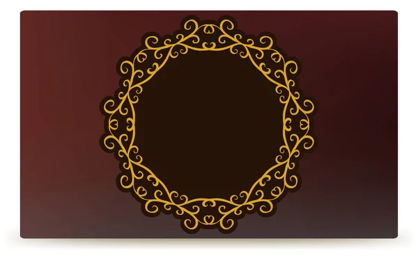 Материал Рамы Роскошная Элегантная Готическая Рамка — стоковый вектор