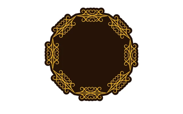 Материал Рамы Роскошная Элегантная Готическая Рамка — стоковый вектор