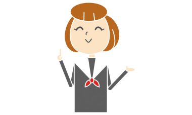 Mezuniyet kızı modeli çizimi