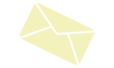 Bir mektubun basit bir illüstrasyonu