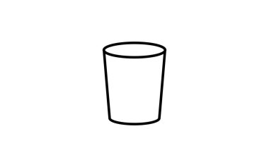 Siyah ve beyaz cenaze ikonu, fincan