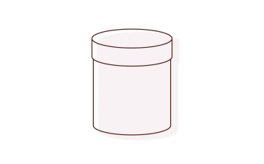 İnce çizgi cenaze ikonu, vazo