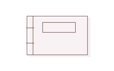 İnce çizgi cenaze ikonu, güzel isim kitabı