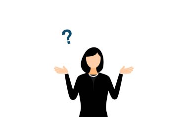 Yas tutan genç bir kadın, şüphe