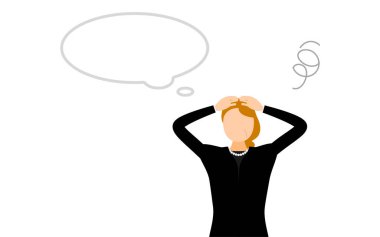 Yas tutan yaşlı kadın endişeli.