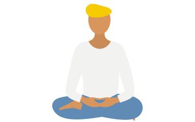 Farkındalık, yarı taçlı Maitreya 'da meditasyon yapan insanlar.