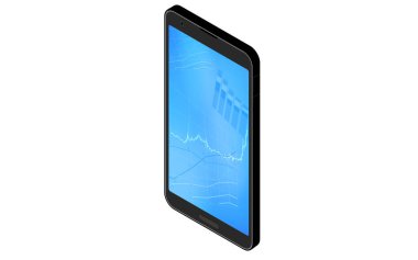 Akıllı telefon uygulamalarında görülen şamdan şemaları, artışlar, izometreler, hisse senetleri, FX ve sanal para birimleri için kullanılır.