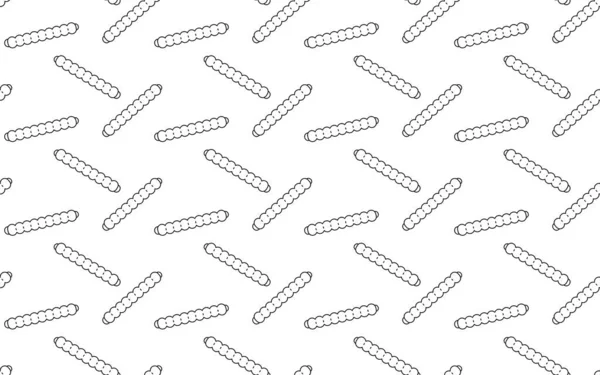 Yenilebilir böceklerin ve bambu solucanlarının kusursuz deseni.