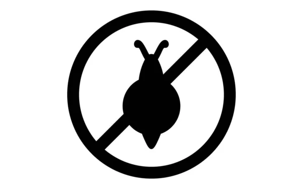 Caracol Simple Icono Para Exterminar Plagas — Archivo Imágenes Vectoriales