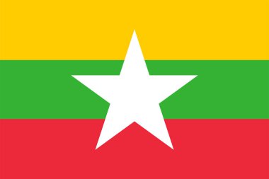 Dünyanın ulusal bayrağı, Myanmar