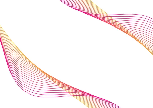 Renkli Akış Çizgisi Özeti A3 Posteri Beyaz Arkaplan