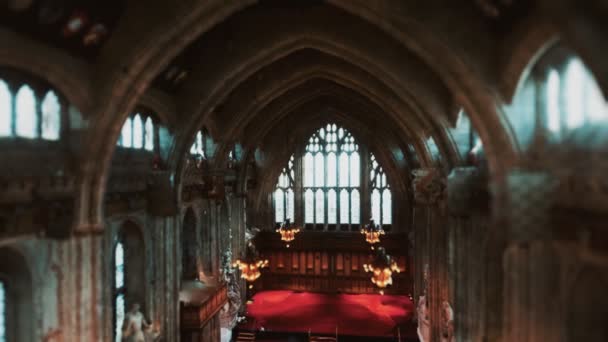 Guildehall Great Hall em Londres — Vídeo de Stock