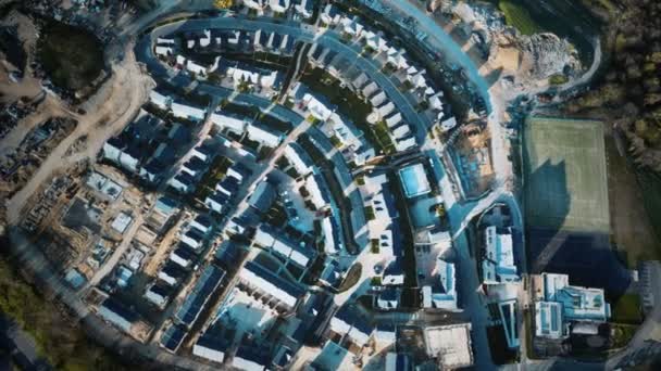 Vista aérea de Knights Park en Londres — Vídeos de Stock