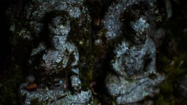 Japonya, Kyoto 'da Buda' nın taş heykeli