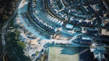 Londra 'daki Şövalyeler Parkı' nın havadan görünüşü