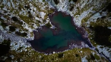 Kalp Şeklinde Göl Hava Görünümü