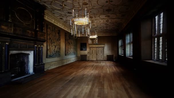 Intérieur de la Chartreuse grande chambre intérieur — Video