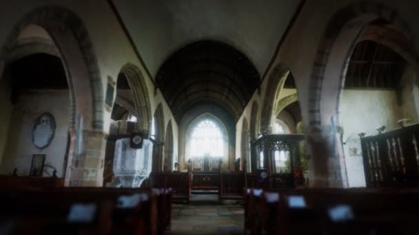 Igreja de St. Peters em Ugborough — Vídeo de Stock
