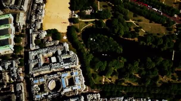 Vista aerea della città di Londra — Video Stock