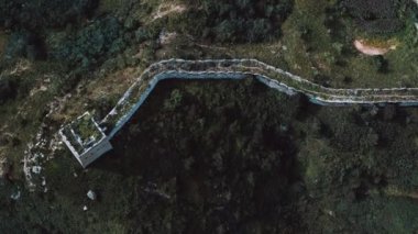 Çin Seddi 'nin havadan görünüşü
