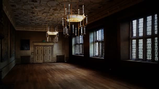 Intérieur de la Chartreuse grande chambre intérieur — Video