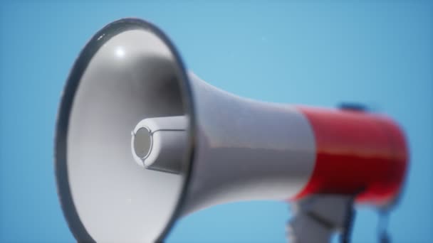 Haut-parleur électrique rétro Megaphone — Video