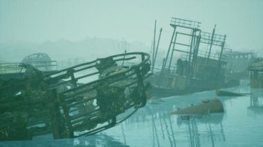 Denizdeki gemi mezarlığı