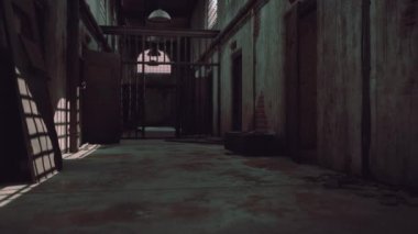 Paslı eski hapishane bloğu