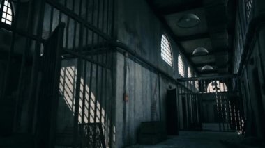 Paslı eski hapishane bloğu