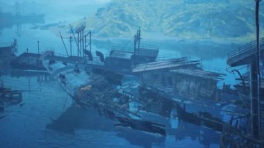 Denizdeki gemi mezarlığı