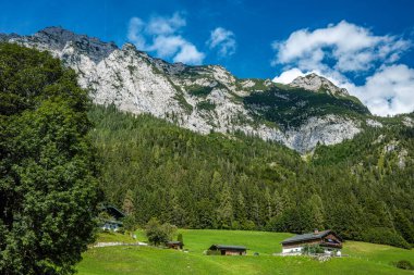 Der Ramsau bei Berchtesgaden eine Gemeinde im oberbayerischen Landkreis Berchtesgadener Toprakları