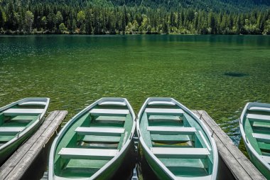 Der HIntersee in der Ramsau im Berchtesgadener Land, einer der beliebtesten Foto Hotspot in Bayern
