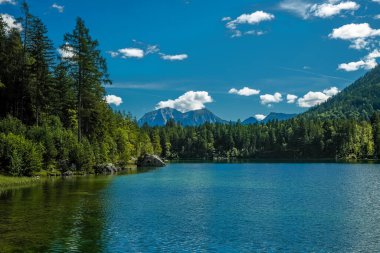 Der HIntersee in der Ramsau im Berchtesgadener Land, einer der beliebtesten Foto Hotspot in Bayern